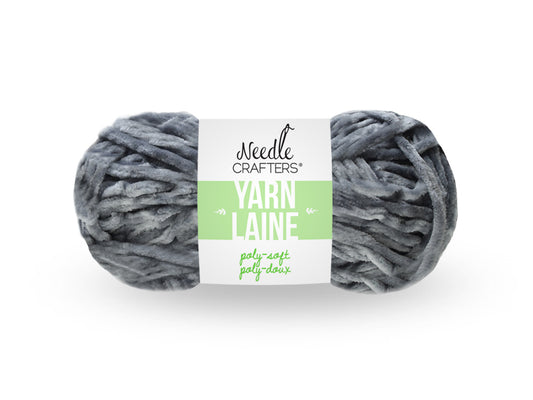 Needlecrafters: 50g Poly-Soft Yarn Ball D) Grey