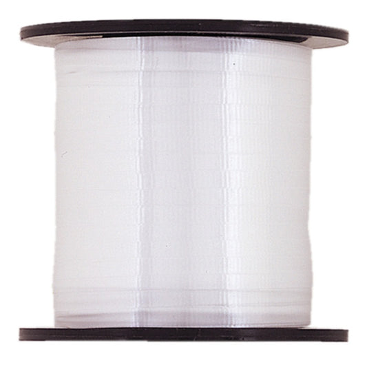 White Curling Ribbon 100 yds