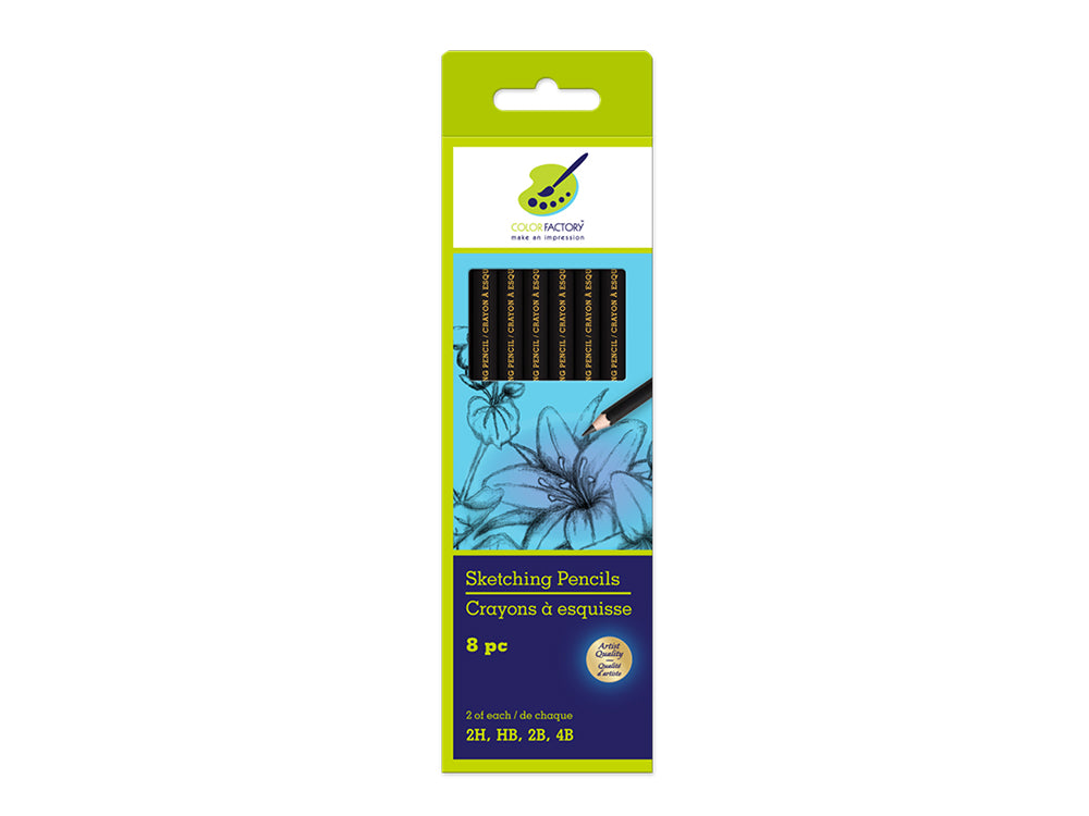 Color Factory Tool: Sketching Pencils x8 Asst