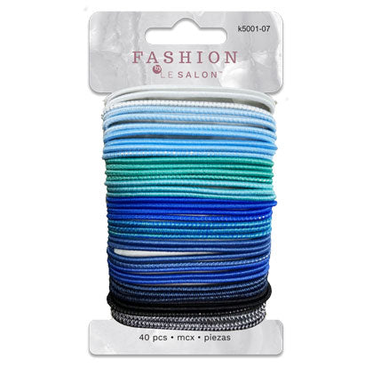 HAIR ELASTIC - 40 PCS 8*14CM