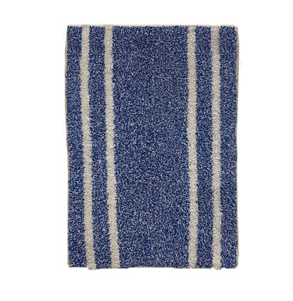 Bath Mat Cotton(shaggy)- Navy 20"x31.5" 50X80 - 20