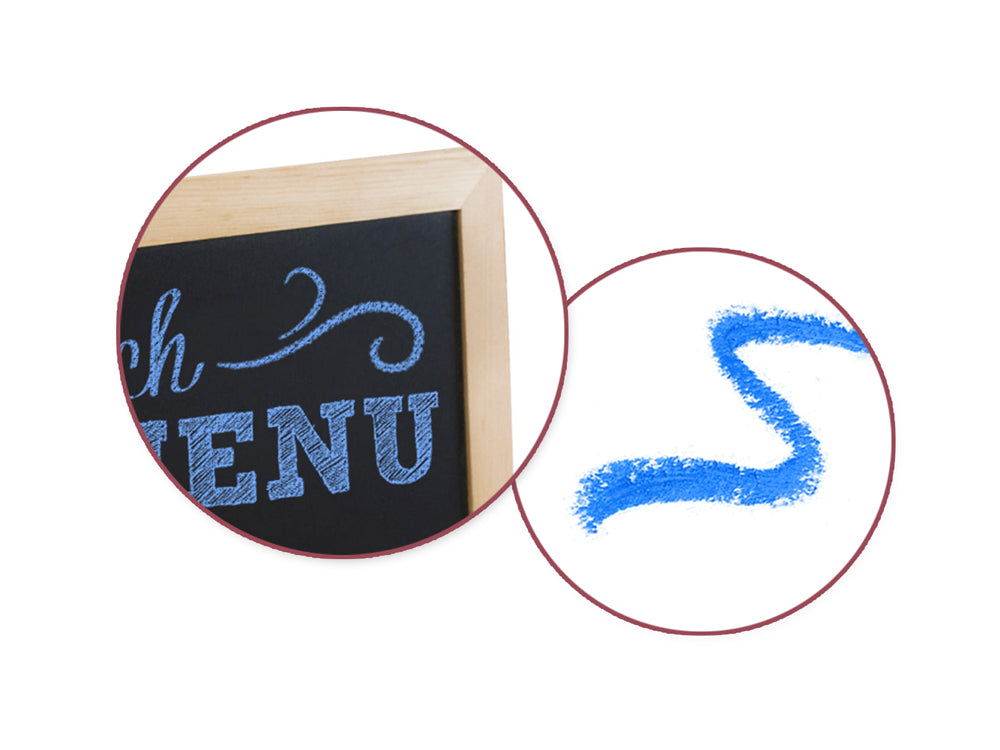 Craft Decor: Chalk Writer Blister-Carded G) Electric Blue