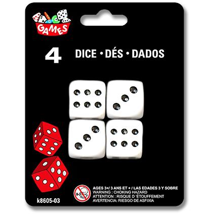 DICE - 4PCS