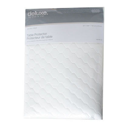 QUILTED TABLE PROT.-52X108