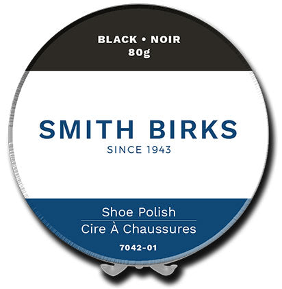 SHOE POLISH - WAX - BLACK 80G