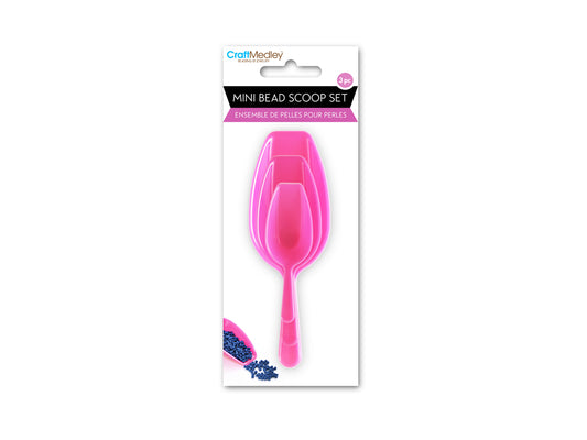 Beading/Jewelry Tool: Scoop-It Mini Bead Scoop Set x3