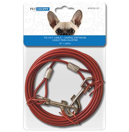 TIE-OUT CABLE - 12'