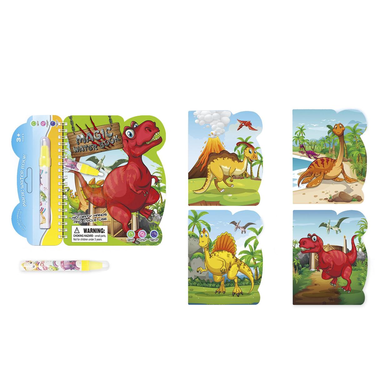 Magic Water Colouring Book 3 Asst.