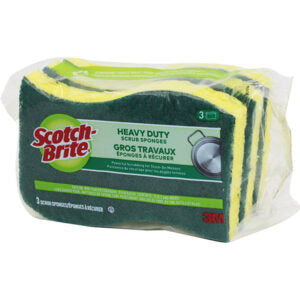 Scotch Brite Scrub Sponge Heavy Duty 3Pk