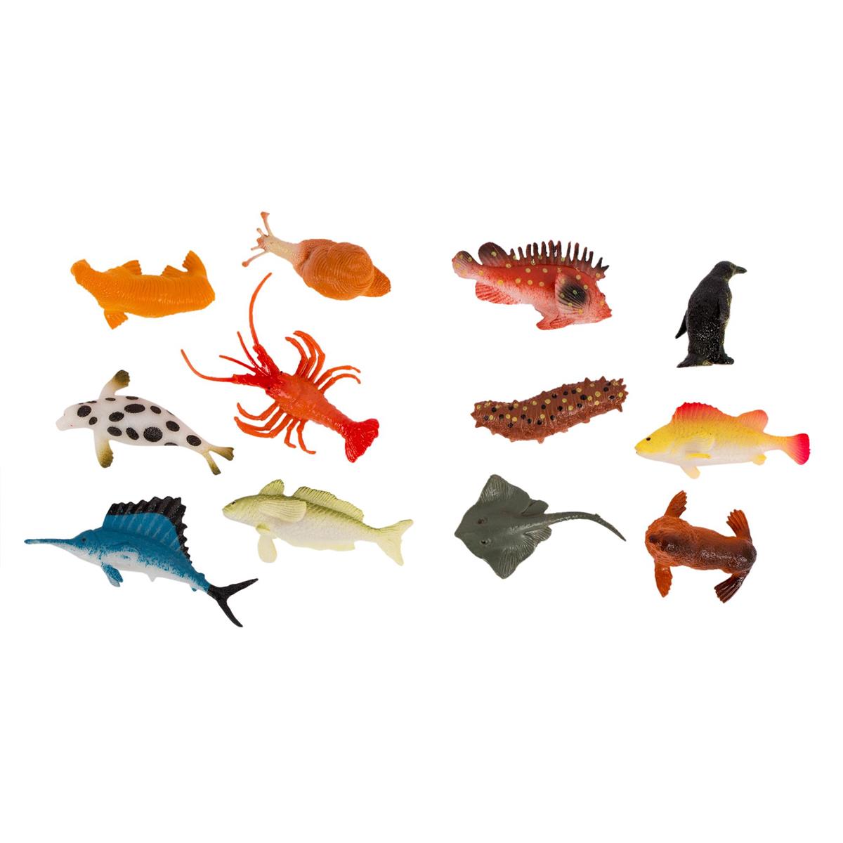 Nature's Critters,6-pc,Underwater World, PVC bag, 2/s, header card