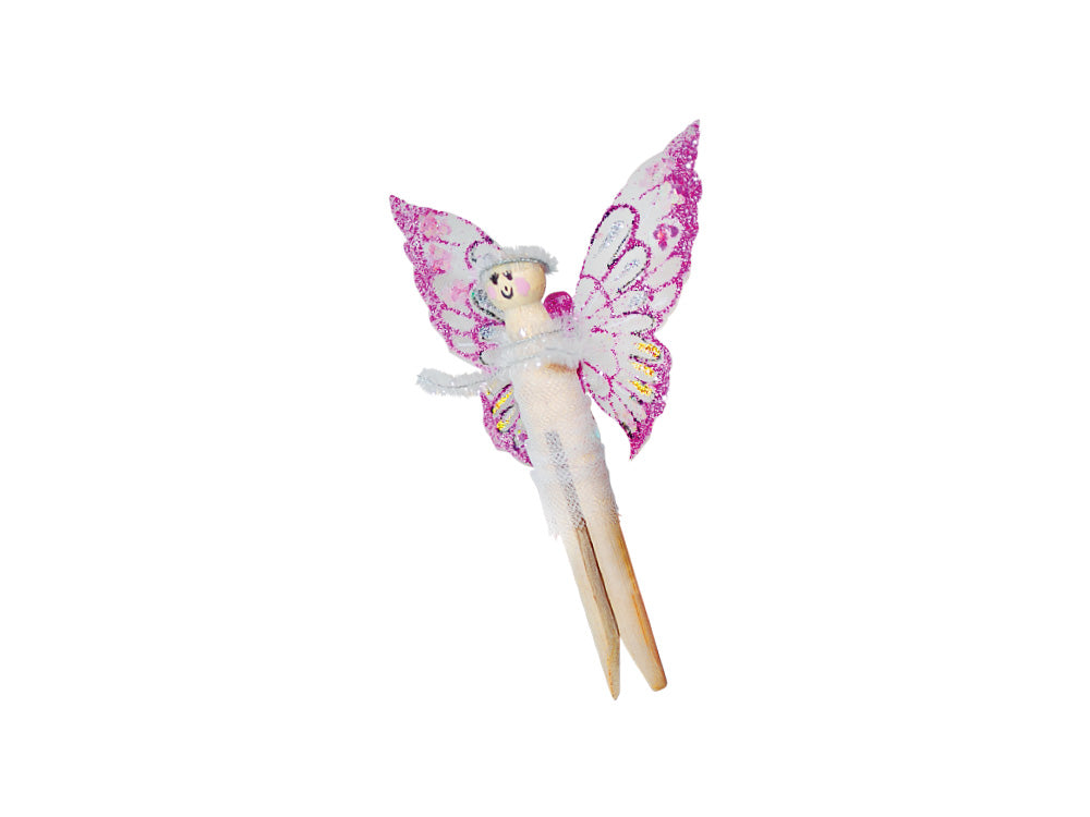 Craftwood: 4.25" Round Doll-Peg Clothespins Natural 6/pk