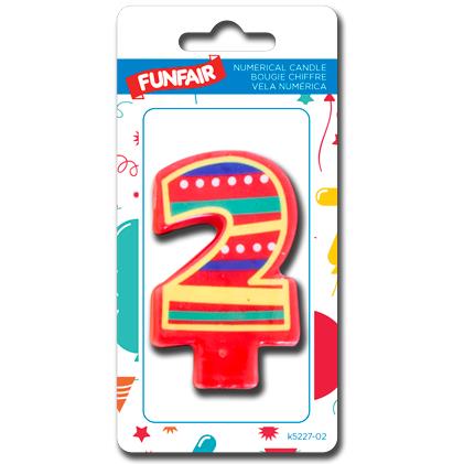 NUMBER CANDLE #2