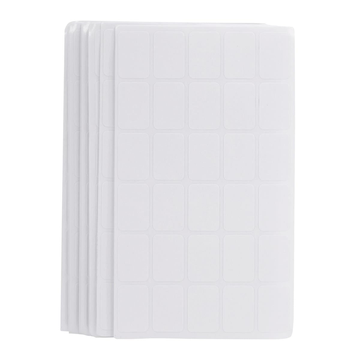 O.WKs. Multi-Purpose Label, 510-pc 1/2x3/4", clam pack