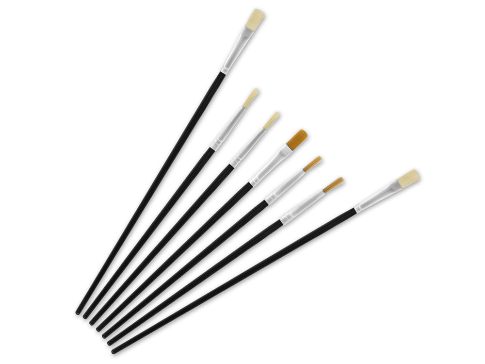 Artist Brush Set: Mixed Media x7 Acrylic Handle
