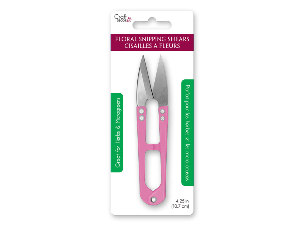 Craft Decor: Floral Snipping Shears 4.25"