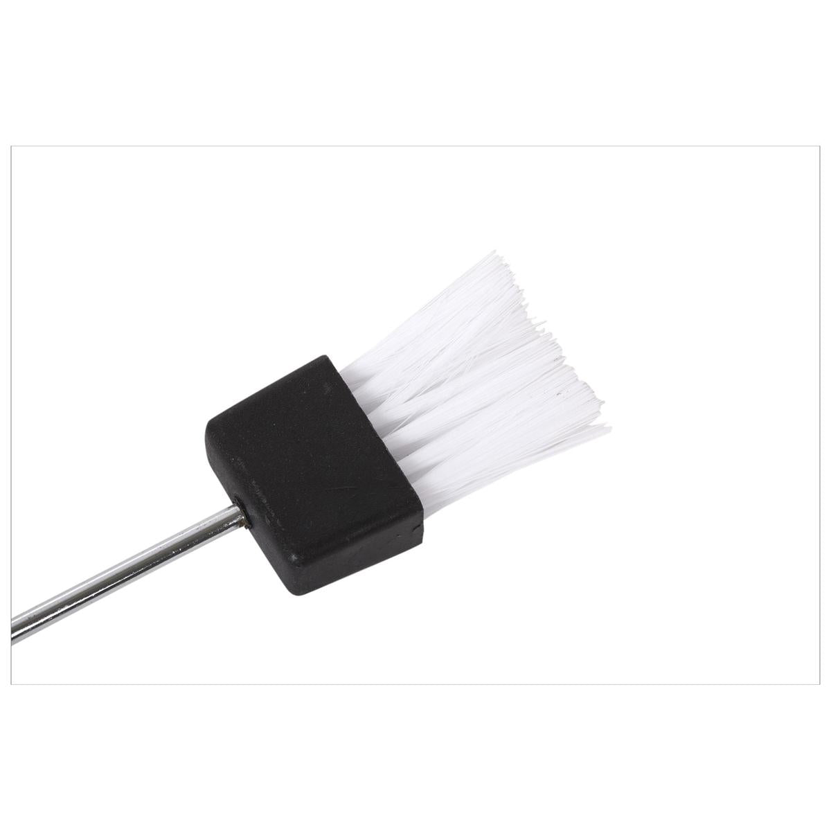 BBQ 15" S.S. Basting Brush w/Plastic Handle, cht