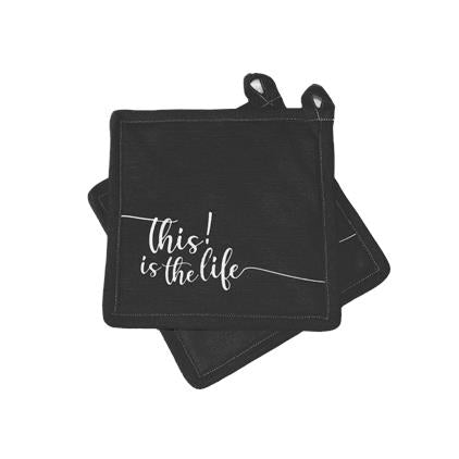 P/HOLDER PR-TITL-BLACK 8x8"