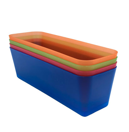 BASKET- ASST. 4 COLORS 25.6*8.5*7.5CM