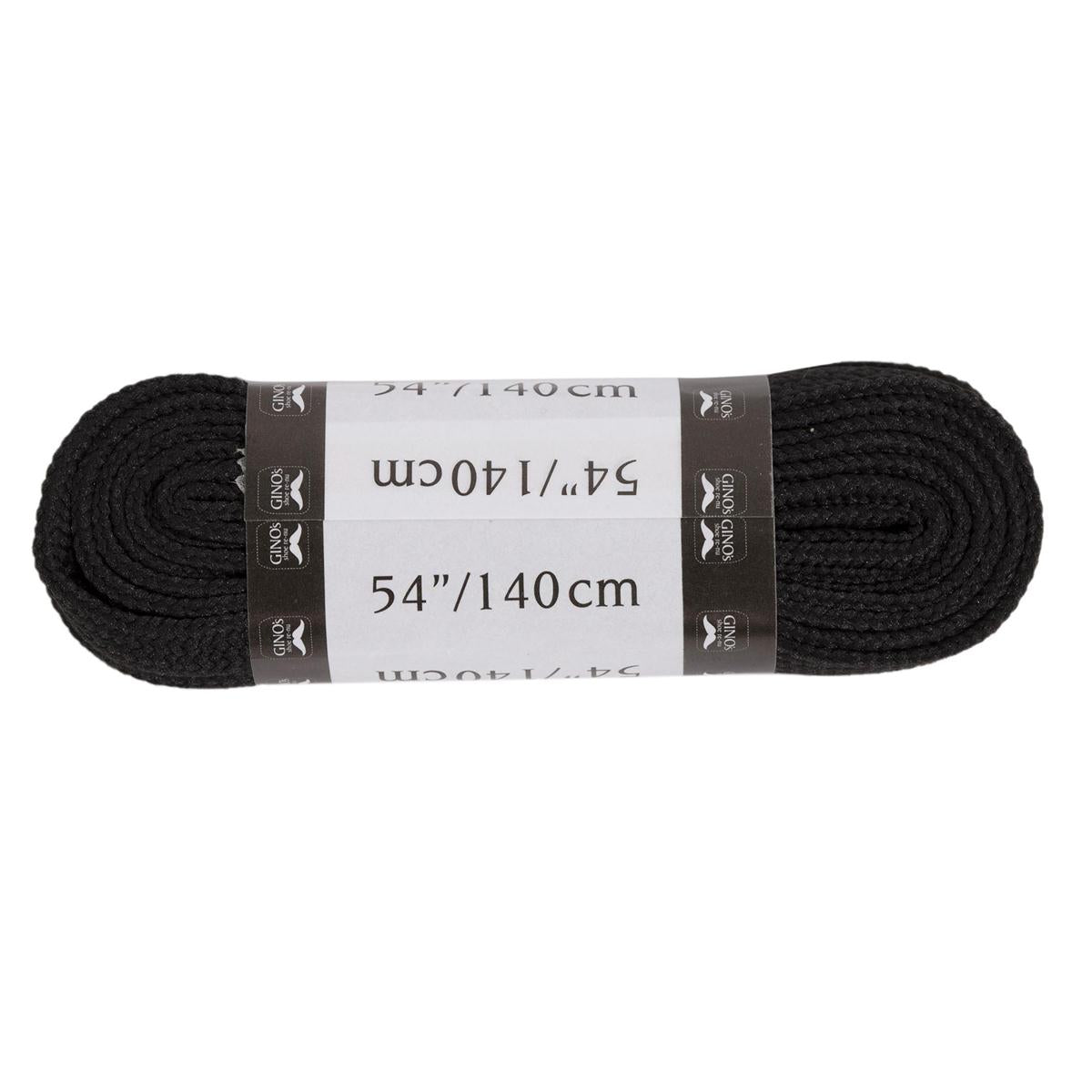 Gino's 54" Sport Laces, Black, B/C