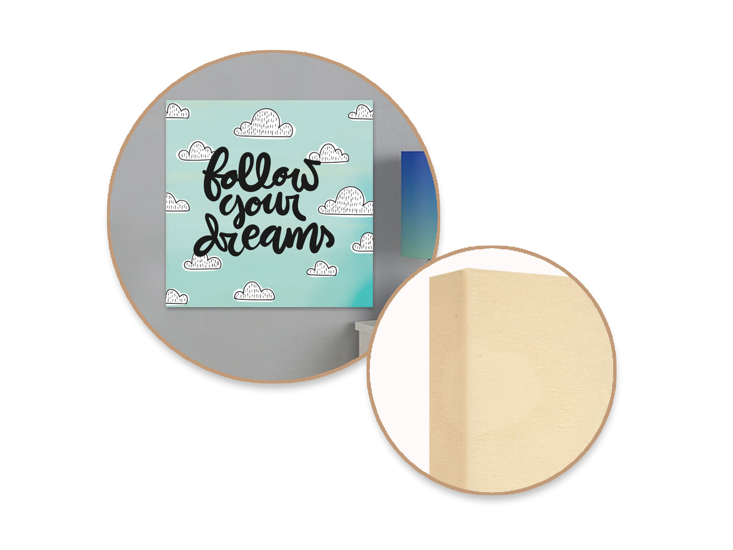 Wood Craft: 12"x12" DIY Art Panel Natural 0.7" Deep