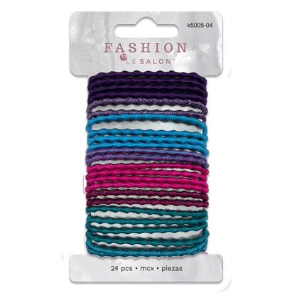 HAIR ELASTIC - 24 PCS 8*14CM