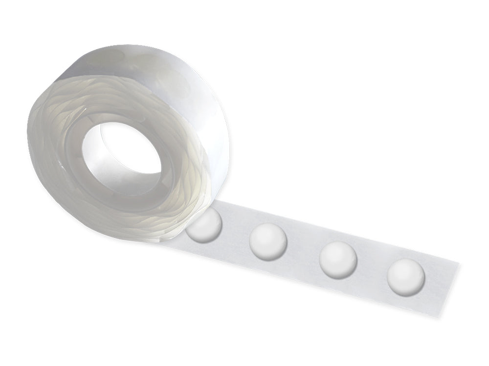 Wonder Dots: 10mm 3D Round Double-Sided Clear Super-Tack x80 1.8mm(T)