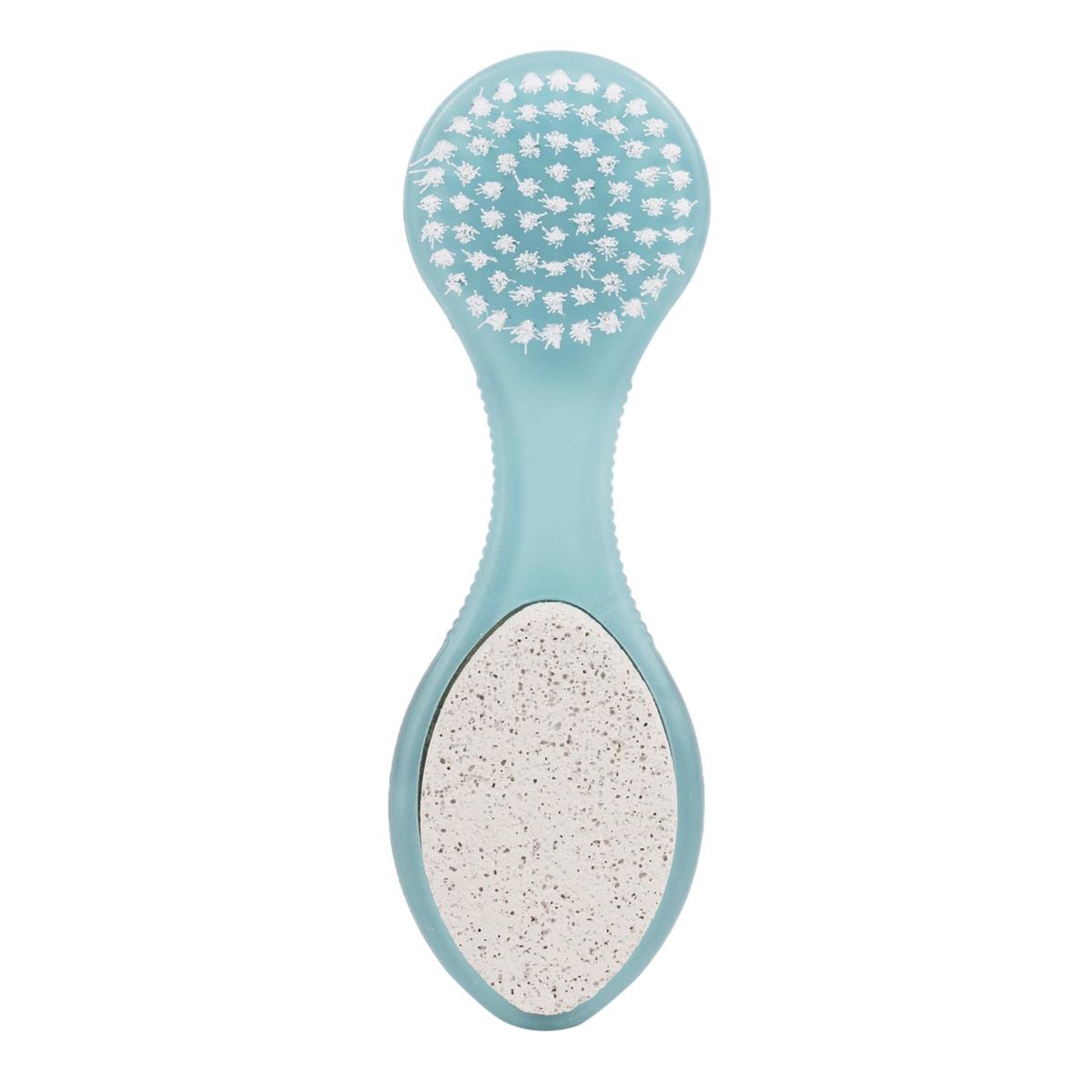 Bodico 3 in 1 Foot Brush, 3col,pp zip tieswrapper(HZ)