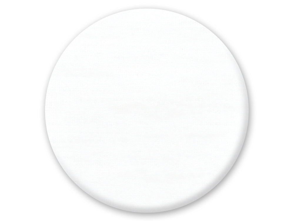 Stretch Artist Canvas: Round 13" Triple-Primed Back-Stapled