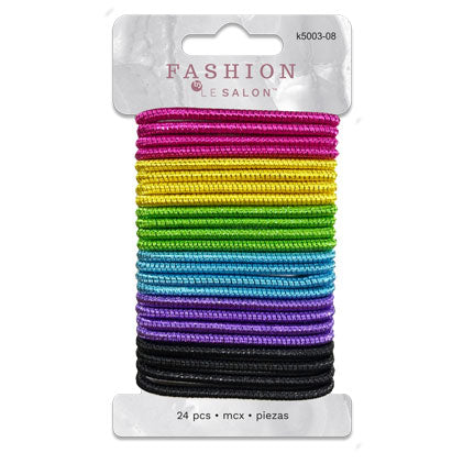 HAIR ELASTIC - 24 PCS 8*14CM