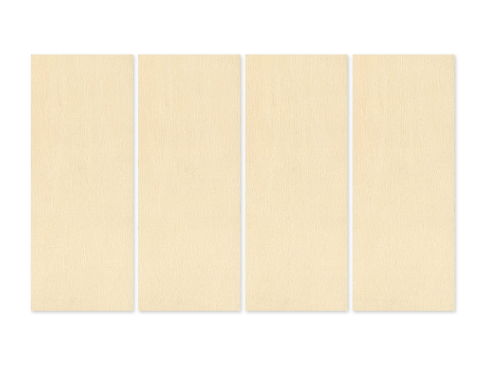 Craftwood: 2.5"x6" DIY Plywood Slat x4