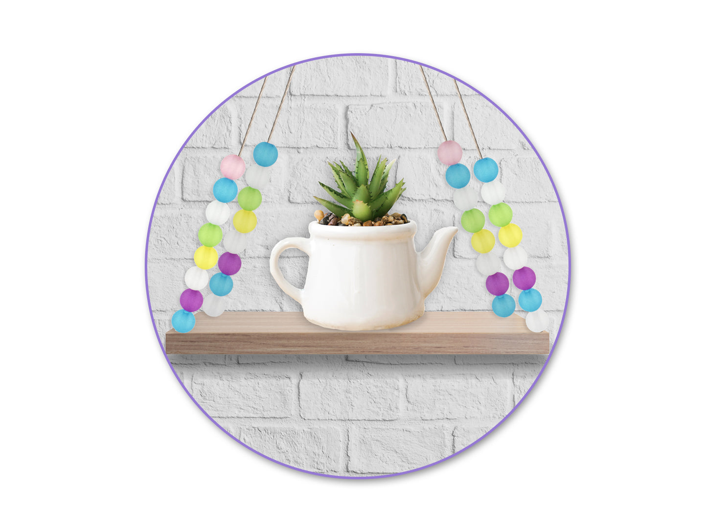 Acrylic Beads: 28g Multi-Packs B) 10mm Round Frosted