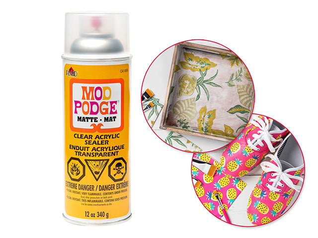 Mod Podge: 12oz Acrylic Spray Sealer CA1469/1470 1469 Matte