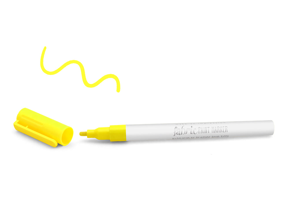 Color Factory: Fabric Paint Marker Permanent 3ml F) Sunshine Yellow
