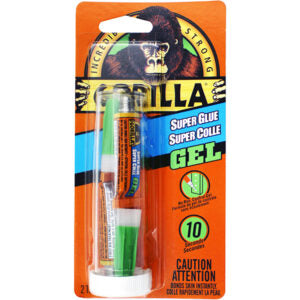 Gorilla Super Glue Gel 2Pk
