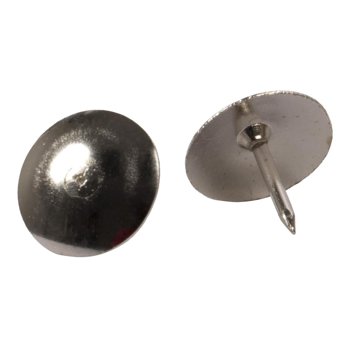 O.WKs. 150-pc Metal Thumb Tacks, clam pack w/header