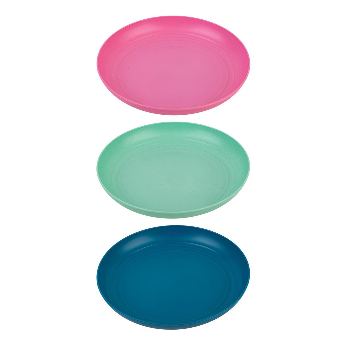 Luciano 7.6" PP Dinner Plate, 3asst, 36/PDQ, UPC