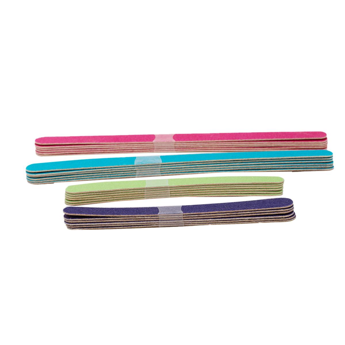 Bodico 24-pc 4.5 &6.5" Nail Files, 2 Col., b/c(HZ)