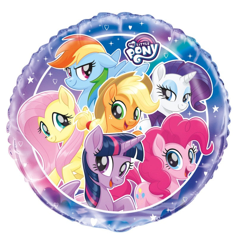 My Little Pony Round Foil Balloon 18"  Packaged