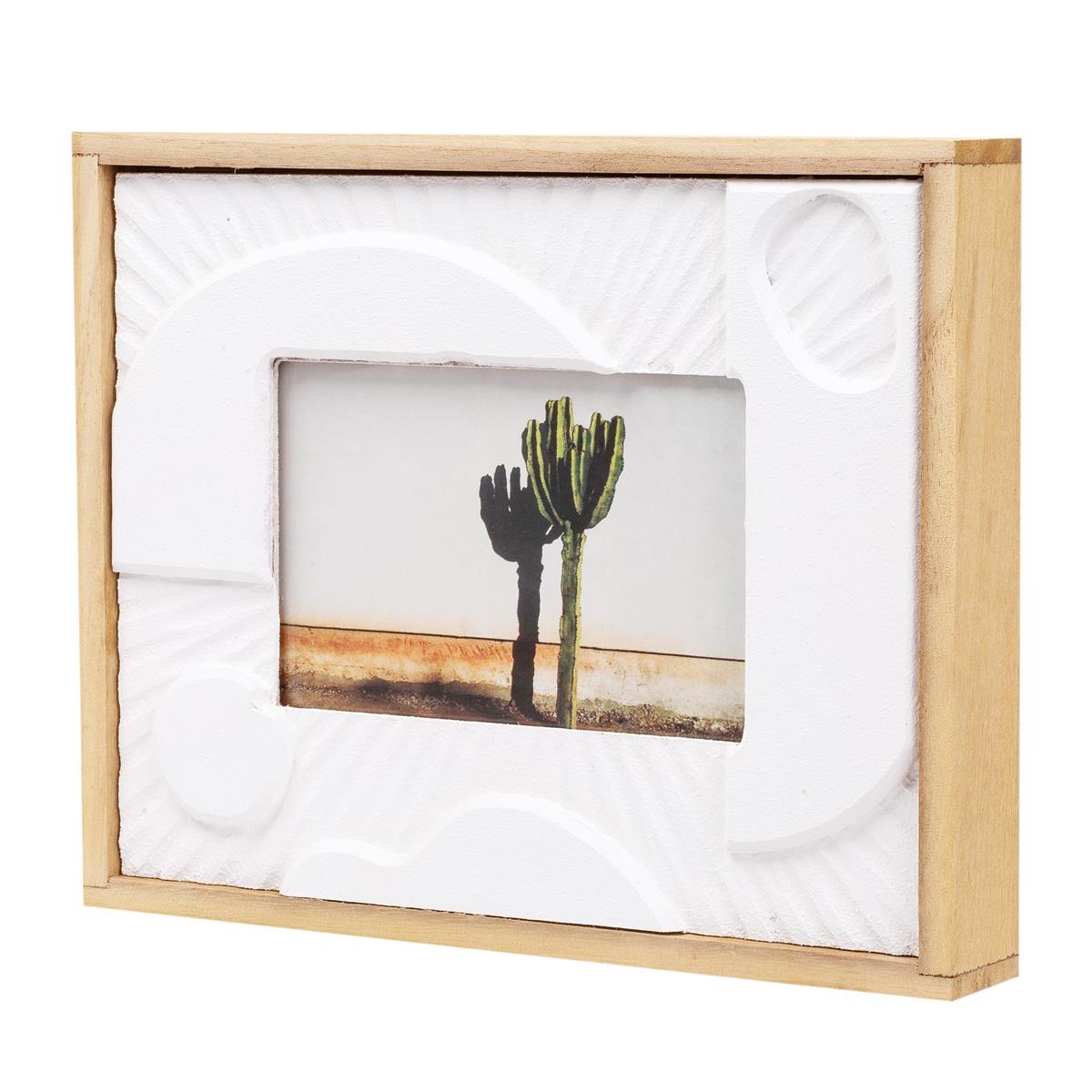Boho Shapes Photo Frame, 4x6"
