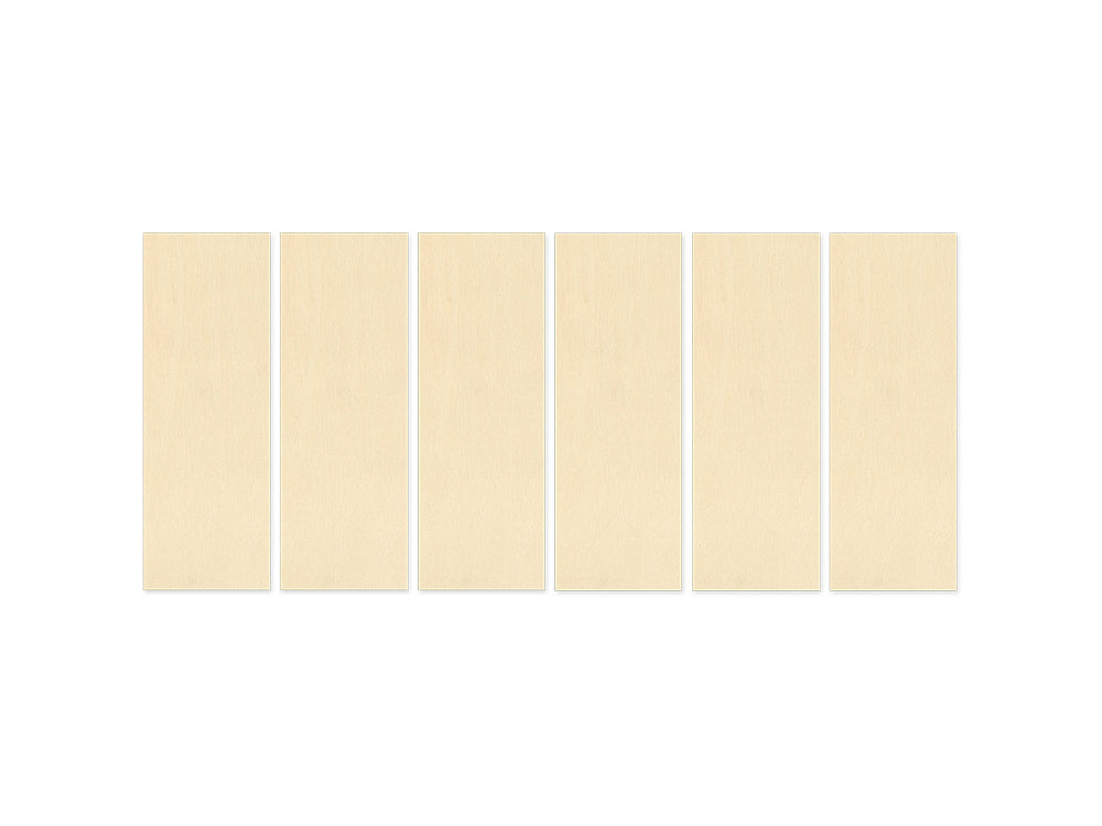 Craftwood: 1 5/8"x4.5" DIY Plywood Slat x6