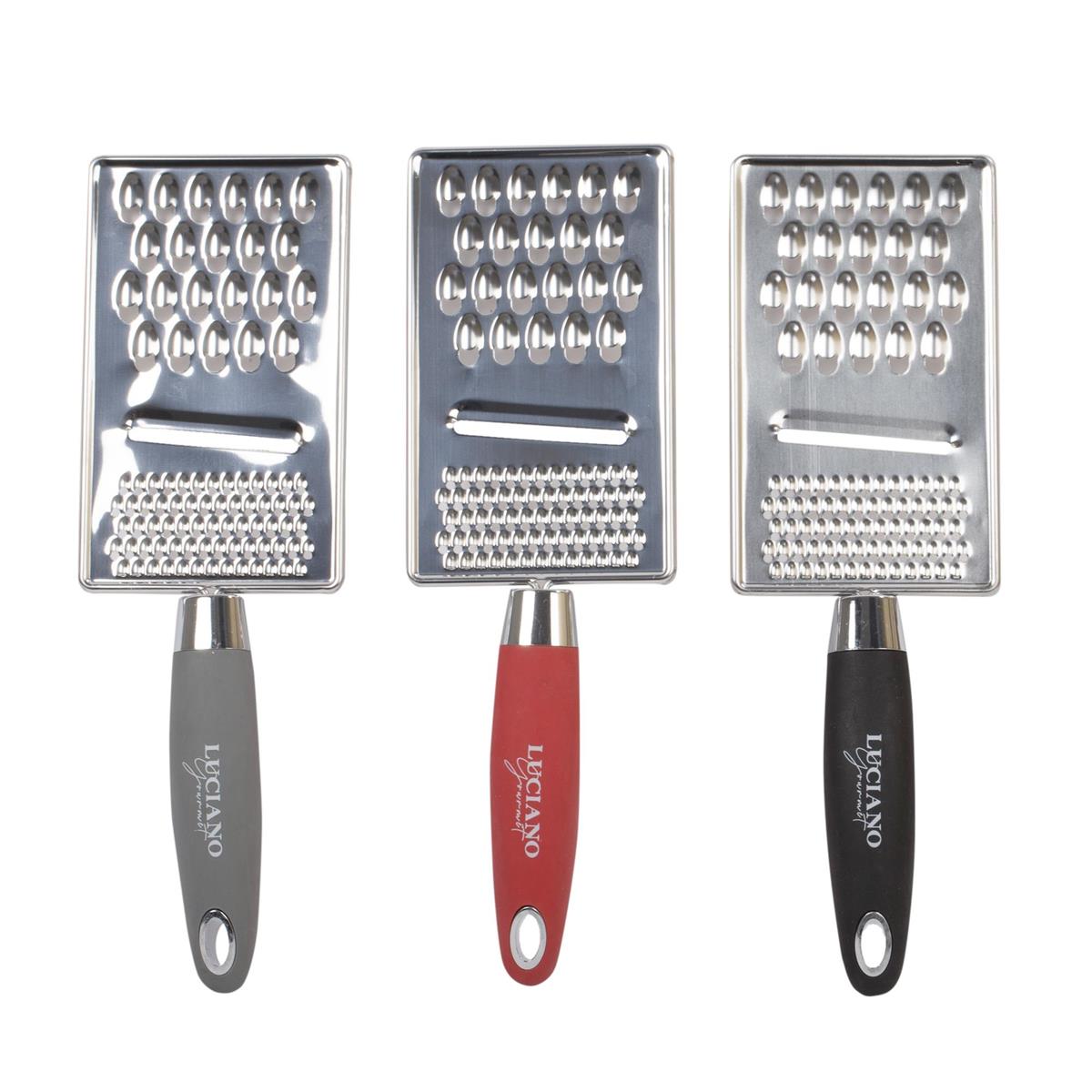 L.Gourmet 11.8"L Grater, Multi-Function, 3 col., t.o.c.