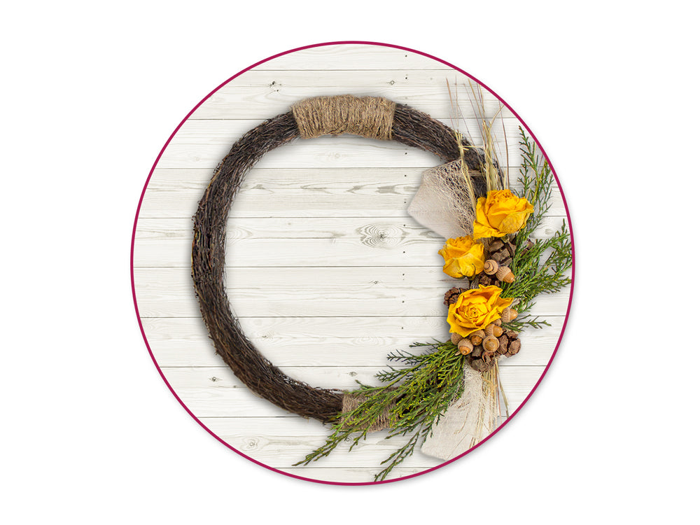 Craft Decor: 9ft Grapevine Garland 3/4in(T)