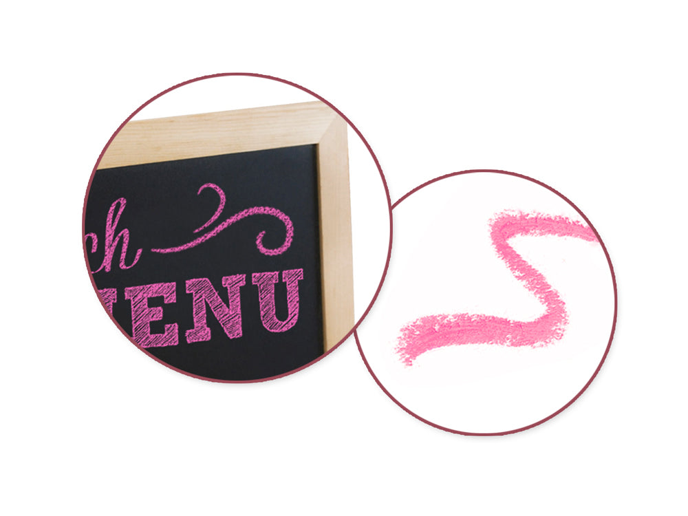 Craft Decor: Chalk Writer Blister-Carded B) Neon Pink
