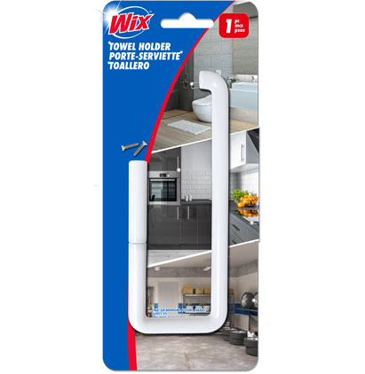 PAPER TOWEL HOLDER WHITE