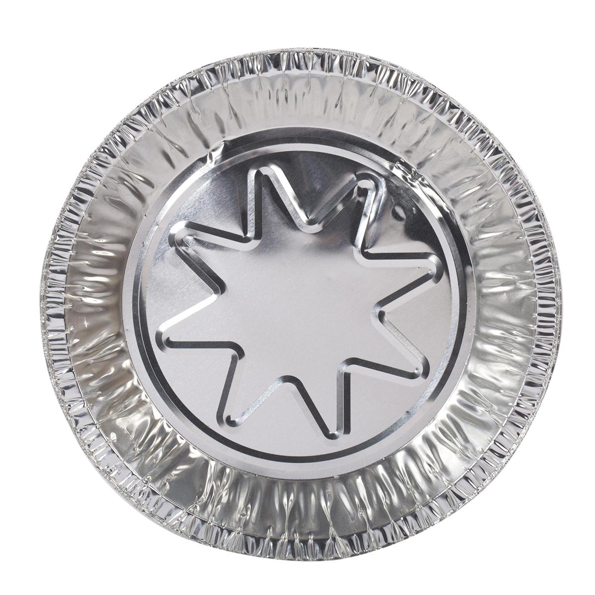 SiG.Kit 3-pc 8" Foil Pie Plates, 1-1/8"Deep,7-7/8x1-1/5" (TE62554)