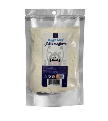MAGIC CLAY-100G-WHITE GLITTER 19.8*12*1