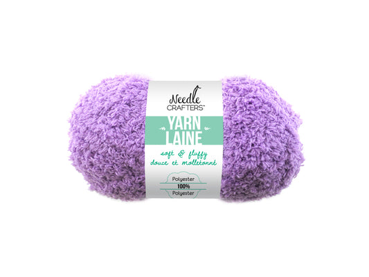 Needlecrafters: 50g Soft'n'Fluffy Yarn K) Lavender