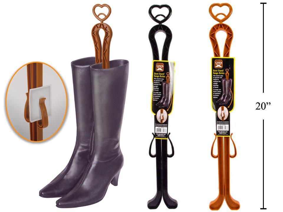 Gino's Plastic Boot Stand, 2 col., colour label