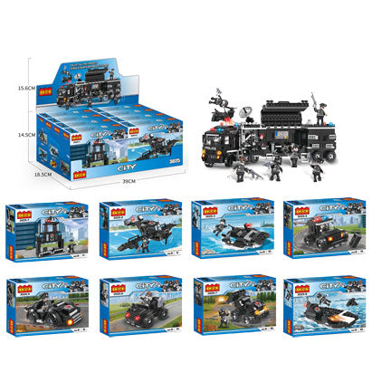 BLOCKS- CITY GUARD SET - 81-97 MCX-8/PDQ