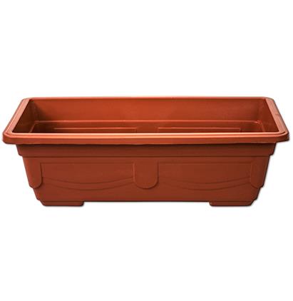 FLOWER POT - PLASTIC, 8" x 17"